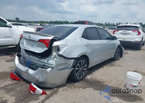 2017 Toyota Corolla Se from USA, damaged, VIN 5YFBURHE7HP640483